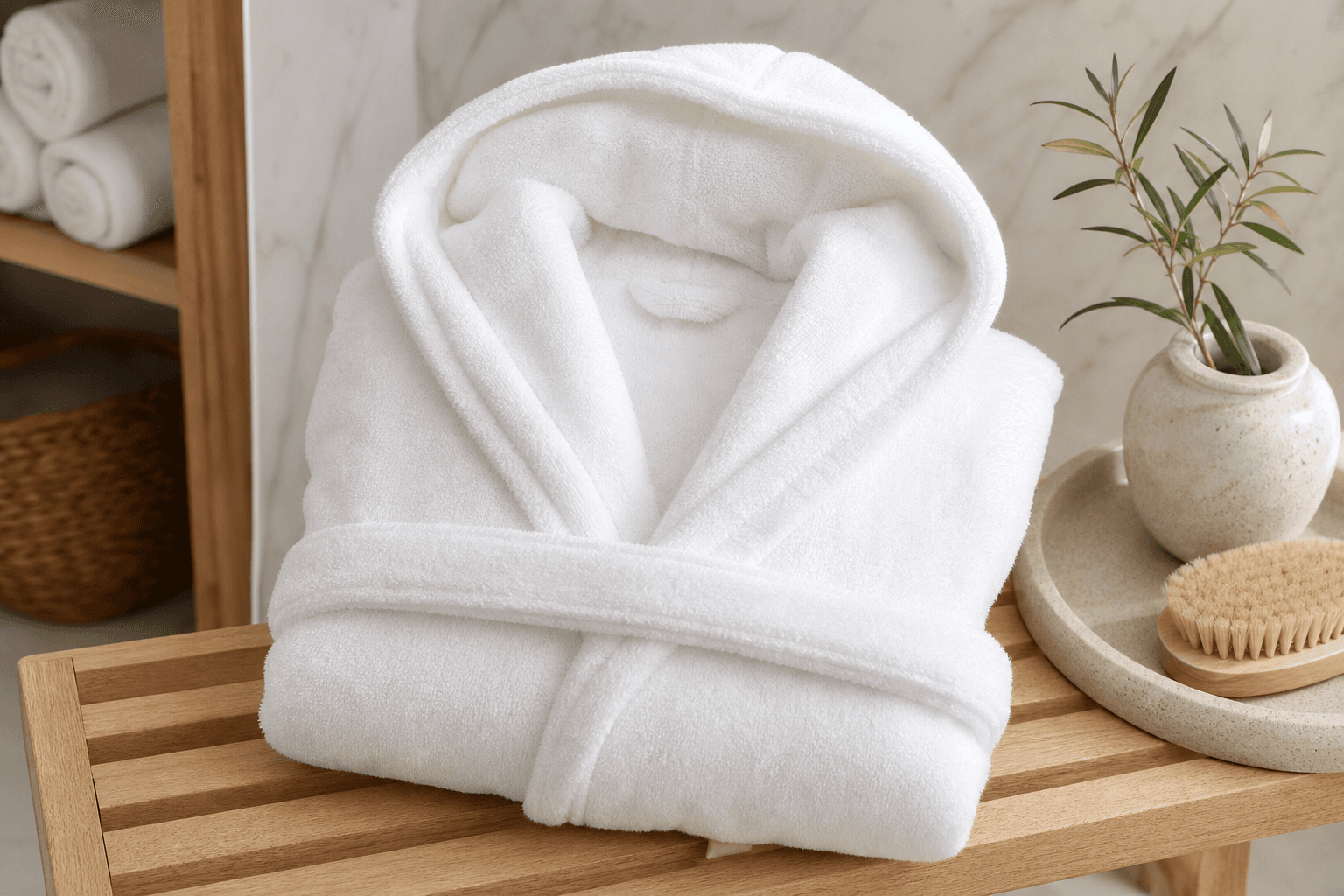 Hooded Wellness Robe