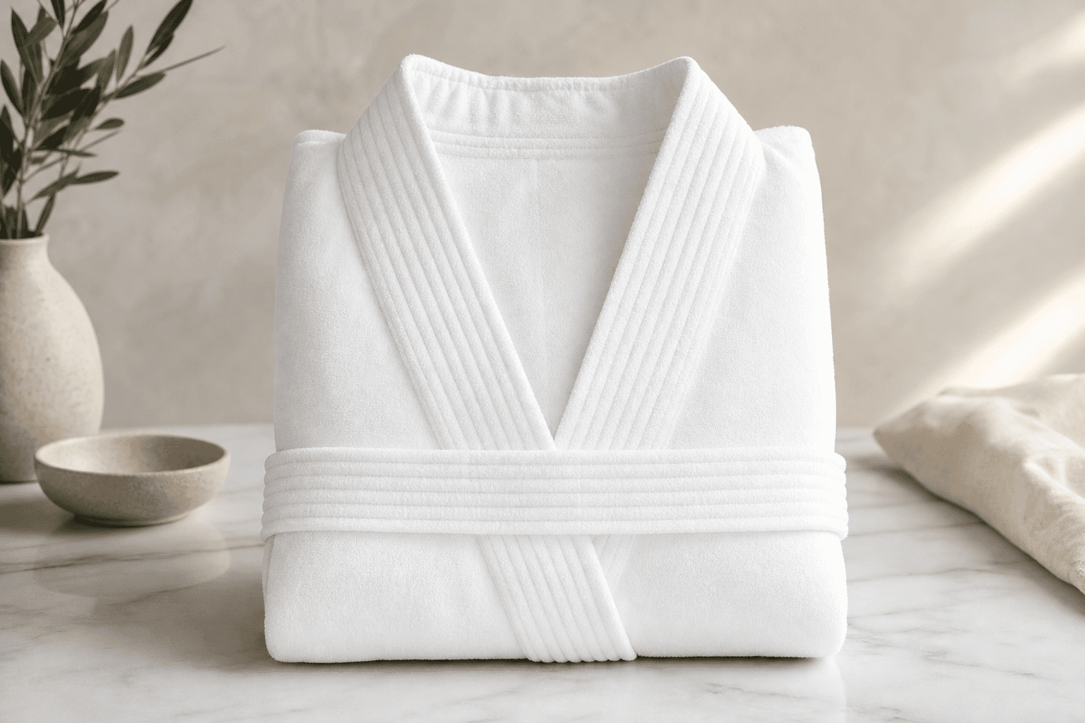 Kimono Collar Spa Robe